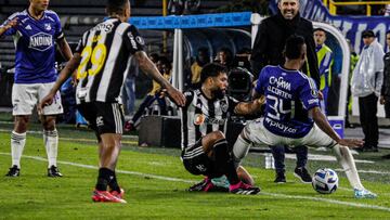 Millonarios y Atlético Mineiro se enfrentaron en El Campín en el partido de ida de la tercera fase de la Copa Libertadores.