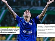 Reacciones de la prensa internacional al golazo de Rodrigo Contreras.