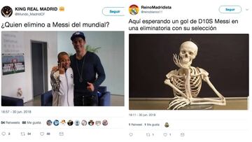 Los mejores tuits de la eliminación de Messi: sí, una vez más Twitter fue cruel