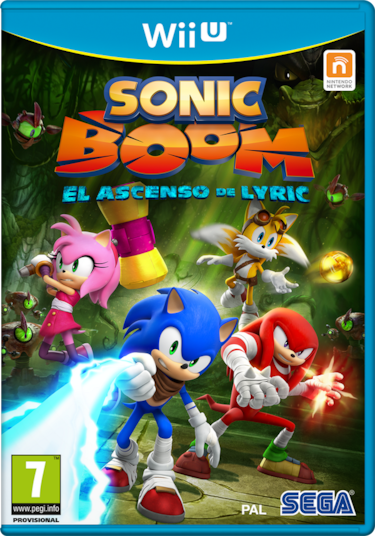 Éstas son las portadas de Sonic Boom