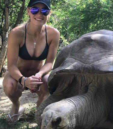 Wozniacki recarga pilas en la playa y mira al prometedor 2017