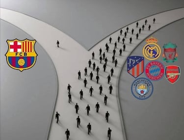 Los memes se ceban con la derrota del Real Madrid