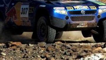 <b> SATISFECHO. </b> Carlos Sainz ya piensa en la próxima edición del rallie.