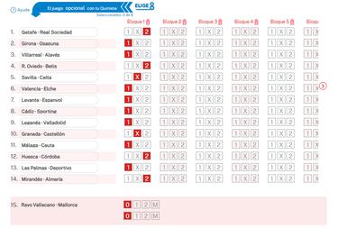 Pronóstico de la Quiniela de fútbol jornada 33 - 9/1/26