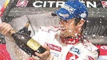 <b>IMAGEN HABITUAL. </b>Loeb lleva ya seis triunfos en lo que va de año.