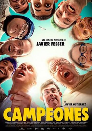 Cartel de la película Campeones.