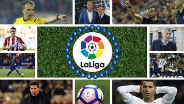 Los protagonistas de la Liga Santander 2016-2017, de la A a la Z.