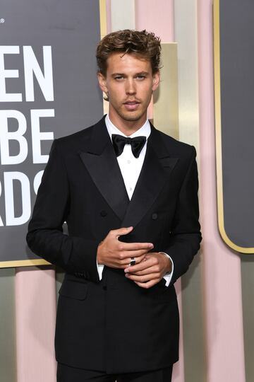 Austin Butler, protagonista de Elvis, en la alfombra roja.