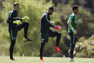 Entrenamiento de Atlético Nacional en Guarne,Antioquia