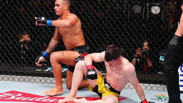 Dolorosa derrota de Bárez por sumisión en Las Vegas