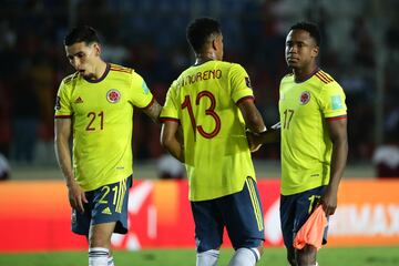 Galería fotográfica de la victoria de Colombia ante Venezuela en Cachamay. El equipo de Rueda se quedó afuera del Mundial.