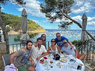 Las vacaciones de los deportistas y famosos