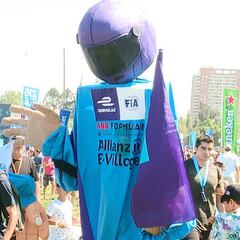 Así se vivió la previa de la Fórmula E en el Parque O'Higgins