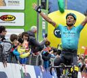 Scarponi hace de Aru y Landa pierde 36 segundos en los Alpes