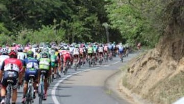 La décima etapa terminará en el alto de Minas.