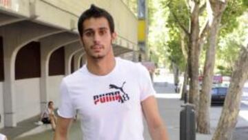 Alejandro Arribas, en Vallecas.