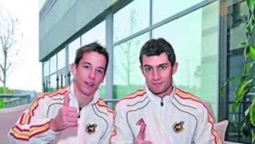 <b>DEBUTANTES. </b>Lin y Juanra, las caras nuevas respecto al Mundial.