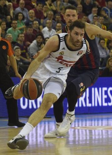 Rudy Fernandez y Bostjan Nachbar.