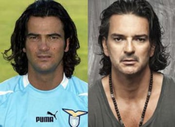 Fernando Couto ( ex-jugador profesional portugués) y Ricardo Arjona (cantautor y músico guatemalteco)