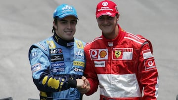 Alonso y Schumacher.