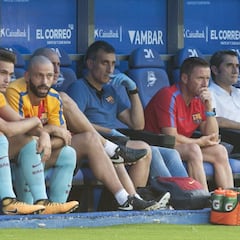 Valverde vigila de cerca a los jugadores que menos participan