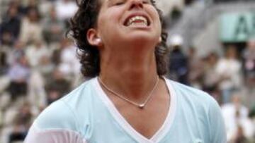 <b>ADIÓS.</b> Jelena Jankovic acabó de un plumazo con el sueño de la tenista española.