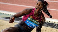 Caterine Ibargüen gana parada de Liga Diamante en Mónaco