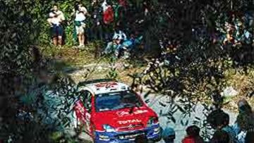 <b>INTRATABLE.</B> Sebastian Loeb marca unos registros inalcanzables para Sainz y McRae.