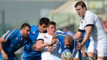 Inglaterra se queda corta en Roma y espera el regalo francés