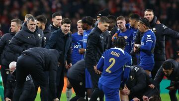 El Chelsea volvió a perder una Copa en Inglaterra. Los dirigidos por Mauricio Pochettino llevan seis finales de Copa consecutivas con una derrota.