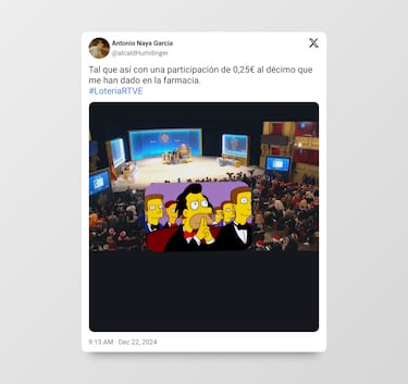 “Nos ha vuelto a tocar salud”: los mejores memes del sorteo de Navidad 2024 