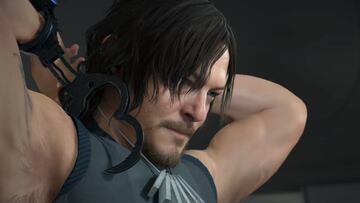 Sam Bridges, protagonista de Death Stranding.