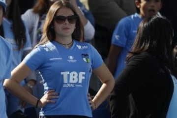 FÃºtbol, OâHiggins v Universidad de Concepcion.
Decimoquinta fecha, campeonato de Clausura 2016. 
Hinchas de OâHiggins alientan durante el partido contra Universidad de Concepcion por primera divisiÃ³n disputado en el estadio Bicentenario El Teniente.
Rancagua, Chile. 
30/04/2016 
Marcelo Hernandez/Photosport*********
 
Football, OâHiggins v Universidad de Concepcion. 
15 th date, Clousure Championship 2016. 
OâHiggins fans cheer during the fisrt division football match against Universidad de Concepcion at El Teniente stadium in Rancagua, Chile. 
30/04/2016 
Marcelo Hernandez/Photosport