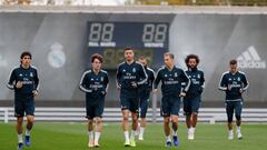 La plantilla madridista comenz&oacute; a preparar el encuentro ante el Eibar.