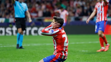 Giuliano lamentó una ocasión fallada.