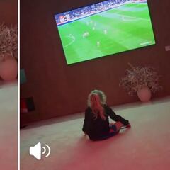 El hijo de Griezmann ‘carga’ contra su padre y su reacción enamora al colchonero por su vena atlética