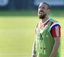 Ribéry vuelve a entrenar con el Bayern y Thiago ya está listo
