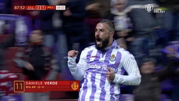 Resumen y goles del Valladolid vs. Mallorca de la Copa del Rey