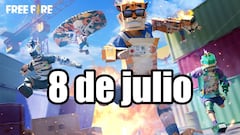 Códigos Free Fire de hoy 8 de julio de 2021; todas las recompensas gratis