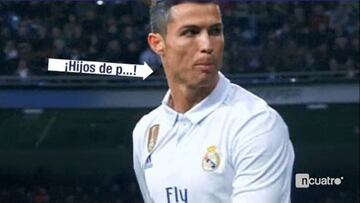 Cristiano a los que le pitaron: "¡Hijos de p...; a tomar por..."