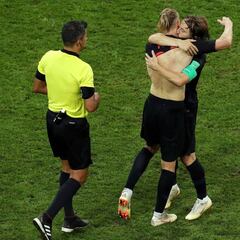 Rusia 2 (3) - 2(4) Croacia: resumen, goles y resultado