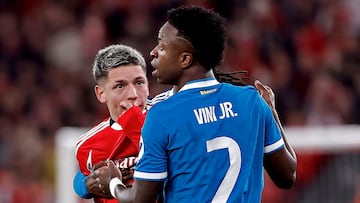 Estados Unidos respalda a Vinicius tras partido ante Benfica