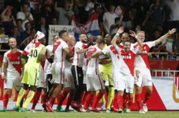 Mónaco y Falcao celebran: ¡Campeones de Francia!