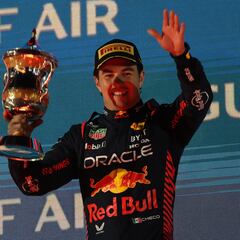 El mensaje de Checo Pérez tras finalizar segundo en el GP de Bahréin