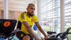 ‘La Máquina’, el primer amigo de Vidal en el Fla: “Me encantó su forma de jugar”