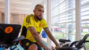 ‘La Máquina’, el primer amigo de Vidal en el Fla: “Me encantó su forma de jugar”