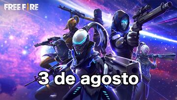 Códigos Free Fire de hoy 3 de agosto de 2021; todas las recompensas gratis
