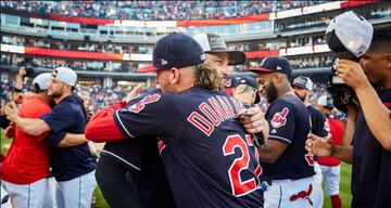 Los Indians son campeones de la División Central en la Americana.