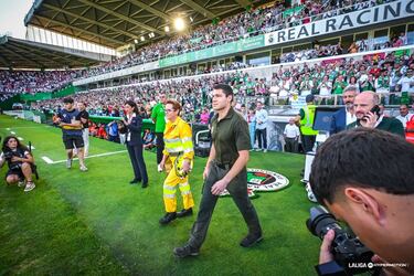 El Racing eleva la voz contra los incendios