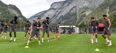 El Liverpool se prepara en la ciudad de Mozart